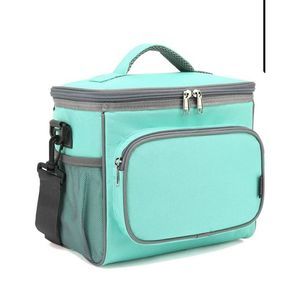FlowFly Insulated Reusable Jade Lunch Bag - Jade 10.24” L x 7.48” W x 9.06” H